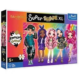 Пазли "Супер форми" - "Рейнбоу Хай" 104 елмента XL 50015 Trefl, в коробці (5900511500158)