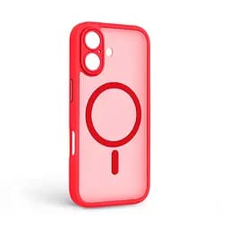 Чехол для Apple iPhone 17, Lush MagCase, красный, противоударная панель-накладка из TPU и PC, полупрозрачный чехол с MagSafe (с магнитом), с защитой камеры, поддержка беспроводной зарядки, защита всего корпуса, ArmorStandart (ARM87486) - мініатюра 2