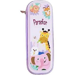 Пенал школьный С 62180-3 с изображением животных 1 отделение