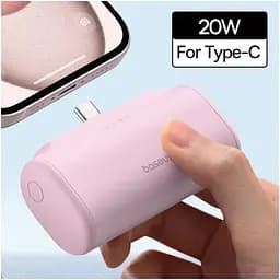 Зовнішній акумулятор Baseus Compact Fast Charging Type-C Edition 5000mAh 20W P10068306413-00 - мініатюра 4