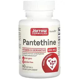 Пантетин Jarrow Formulas 450 мг 60 капсул