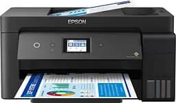 Epson МФУ ink color A3 EcoTank L14150 38_24 ppm Fax ADF Duplex USB Ethernet Wi-Fi 4 inks Black Pigment