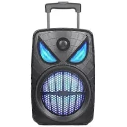 Портативна колонка XPRO GZ-9908 валіза 10Вт USB SD FM радіо Bluetooth 1 мікрофон ДУ (MER-15673)