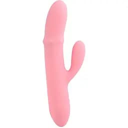 Вибратор-кролик Svakom Mora Neo Thrusting 19.5 см светло-розовый