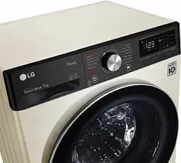 Пральна машина LG з фронтальним завантаженням F2V5HS9B, 7кг, 1200, A+++-20%, Пар, глибина 45см, Дисплей, Інвертор, Бежевий (F2V5HS9B) - мініатюра 7