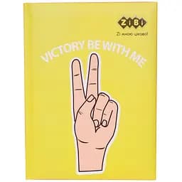 Блокнот ZiBi Symbol Kids Line А-6 у клітинку 64 аркуші жовтий (ZB.12740-08)