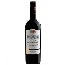 Вино Batiste de Vignac Bordeaux червоне 0,75 л 13.5%