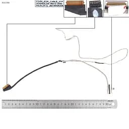 Шлейф матриці для Dell Inspiron 3501 3502 3505 5593, (eDP 40pin, 0PYJ46, DC02003LC00, FDI55)