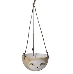 Підвісний квітковий горщик кашпо у вигляді ленивця (Жовтий)