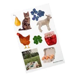 Детский стикерпак А6 Holiday joy Cobart СS-VS-015 на виниловой основе