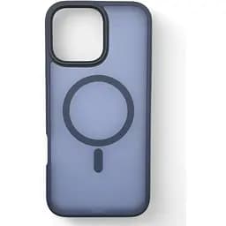 Чохол-накладка BeCover Metal Buttons Case (MagSafe) для Apple iPhone 16 Pro Blue (712097) - мініатюра 5