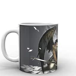 Кухоль GeekLand Атака Титанів Attack on Titan постер AT.02.007 330 мл білий