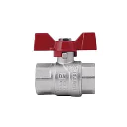 Кран кульовий SD Forte 3/4" ВР для води (метелик) SF602W20 - мініатюра 3