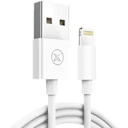 Кабель XO NB47 USB A - Lightning 2.0 белый