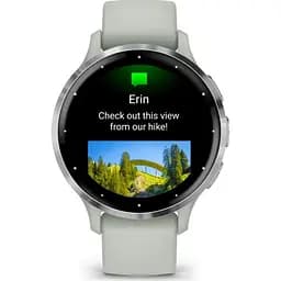 Смарт-годинник Garmin Venu 3S Silver Stainless Steel Bezel with Sage Gray Case and Silicone Band (010-02785-01/51) [111836] - мініатюра 8