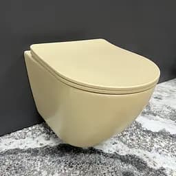 Подвесной унитаз VBI Elba beige VBI-020203, Бежевый