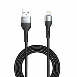 Кабель Winso Pro USB to Lightning TPE+плетение 1,2м черный(223122B)