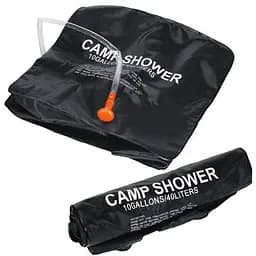 Портативний душ Camp Shower 40 л туристичний, для дачі, з розпилювачем та шлангом