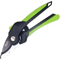 Секатор садовий Werk з шестерним приводом і ковадлом 215 мм (107716)