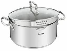 Каструля Tefal DUETTO+ 5л з кришкою нержавіюча сталь скло kuh0016923 - мініатюра 4