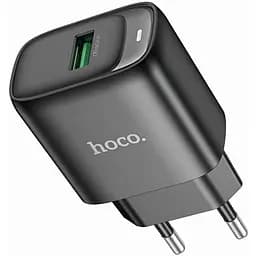 Зарядное устройство Hoco C140A 1 x USB быстрая зарядка QC 3.0 до 18 Вт черный