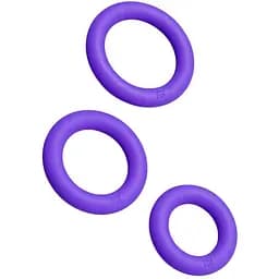 Эрекционные кольца Romp Remix Trio 3 шт. фиолетовый