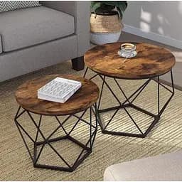 Комплект журнальных столиков Leobert Watson 2 шт. в стиле Loft 2 шт.