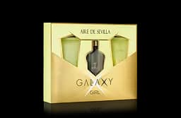 Подарочный духовой набор 3 в 1 Instituto Espanol Aire de Sevilla Galaxy Girl для женщин