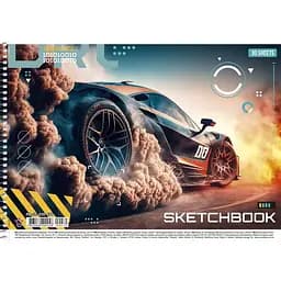 Альбом для малювання Школярик A4 спіраль 30 аркушів (PB-SC-030-470-1)