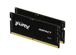 Пам'ять для ноутбуків Kingston FURY 64 GB (2x32GB) SO-DIMM DDR5 4800 MHz FURY Impact (KF548S38IBK2-64)