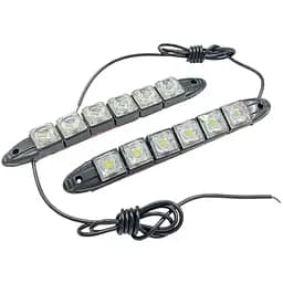 Денні ходові вогні для автомобіля універсальні додаткове світло 6 LED
