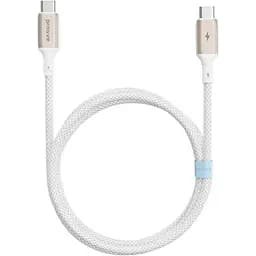 Кабель Proove Dense Metal USB-С to USB-С 60W 1m White (CCDM60002202) [133320]