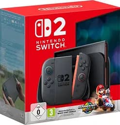Портативна ігрова приставка Nintendo Switch 2 Black Mario Kart World Bundle