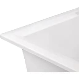 Кухонна мийка Lidz 790x495/230 WHI-01 біла (LIDZWHI01790495230) - мініатюра 4