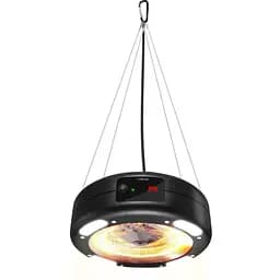 Обігрівач Trotec IR 1550 SC 1500W + LED стельовий інфрачервоний Black