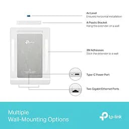 TP-Link Маршрутизатор ARCHER AIR R5 AX3000 1xGE LAN 1xGE WAN OFDMA MESH - мініатюра 5