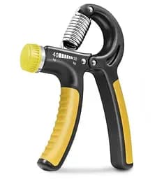 Еспандер кістьовий PowerPlay PP-4323 з регульованим навантаженням 10-40 кг Strength Grip Чорно-жовтий (PP_4323_Bl/Yellow) - мініатюра 2