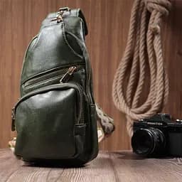 Жіноча слінг сумка Vintage через плече з екошкіри 16х30х8 см sum0026954 - мініатюра 9