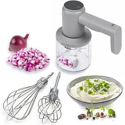 Міні-міксер з подрібнювачем акумуляторний ADE KG2156