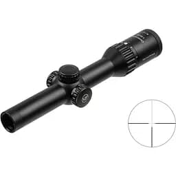 Приціл оптичний Vector Optics Continental 1-6x24 (30 мм) illum. SFP