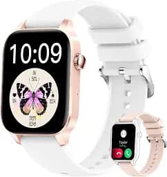 Смарт годинник Iaret Call & Answer, Розумний годинник для жінок, Фітнес-шагомер Монітор серцевого ритму, Артеріальний тиск SpO2