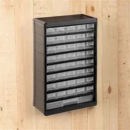 Пластиковий органайзер вертикальний для дрібниць 12" 310*138*490 мм INTERTOOL BX-4012