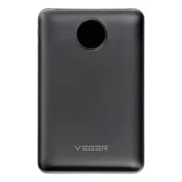 УМБ VEGER S11 LCD Display PD QC3.0 22,5W 10000mAh Black (W1140) (6970453554181)