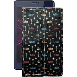 Чохол StatusCASE з екошкіри для планшету Nomi Corsa 3 C070012 Фешн чорний