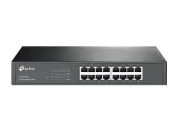 Комутатор TP-LINK TL-SG1016D, 16x100/1000 Mb/s, металевий корпус, некерований