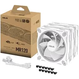 Комплект вентиляторів ASUS PRIME MR120 REVERSE ARGB WHITE 3IN1 (90DA00L3-B09020) - мініатюра 10