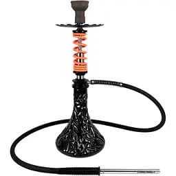 Кальян Trumpet Hookah Rider S Orange (колба Crystal Black)