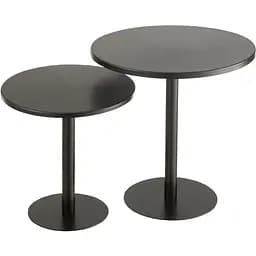 Кавовий столик J-line металічний чорний (46275) 