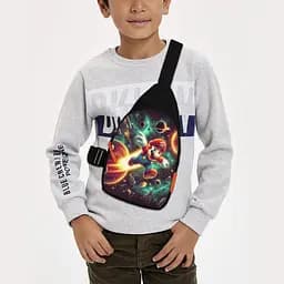 Сумка через плечо детская Супер Марио 29х17 см сумка слинг для мальчика (02171)