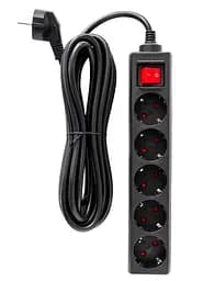 Мережевий фільтр Logan SFB5-3 Black